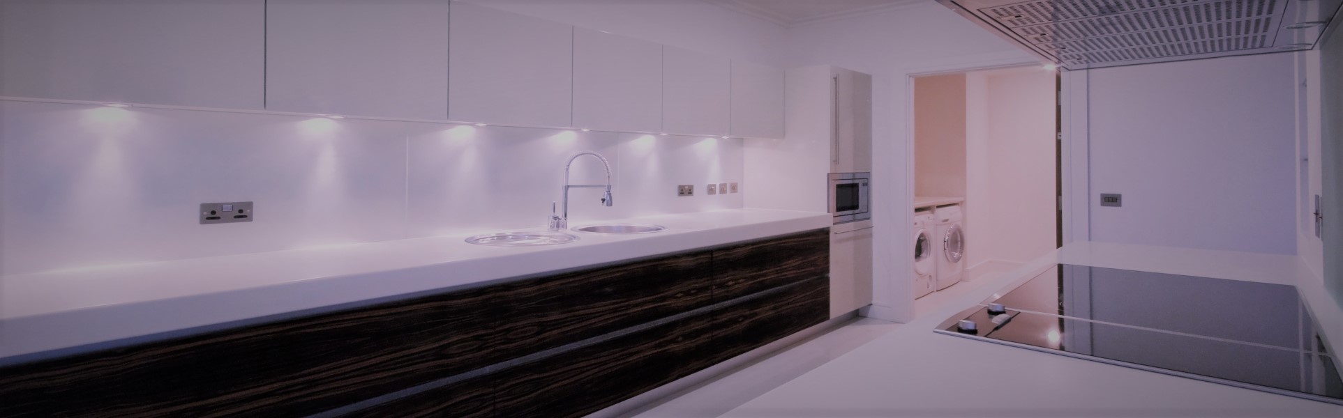 Slider, Glass Splashbacks Installed in Fulham | Kitchen & Bathroom Styles